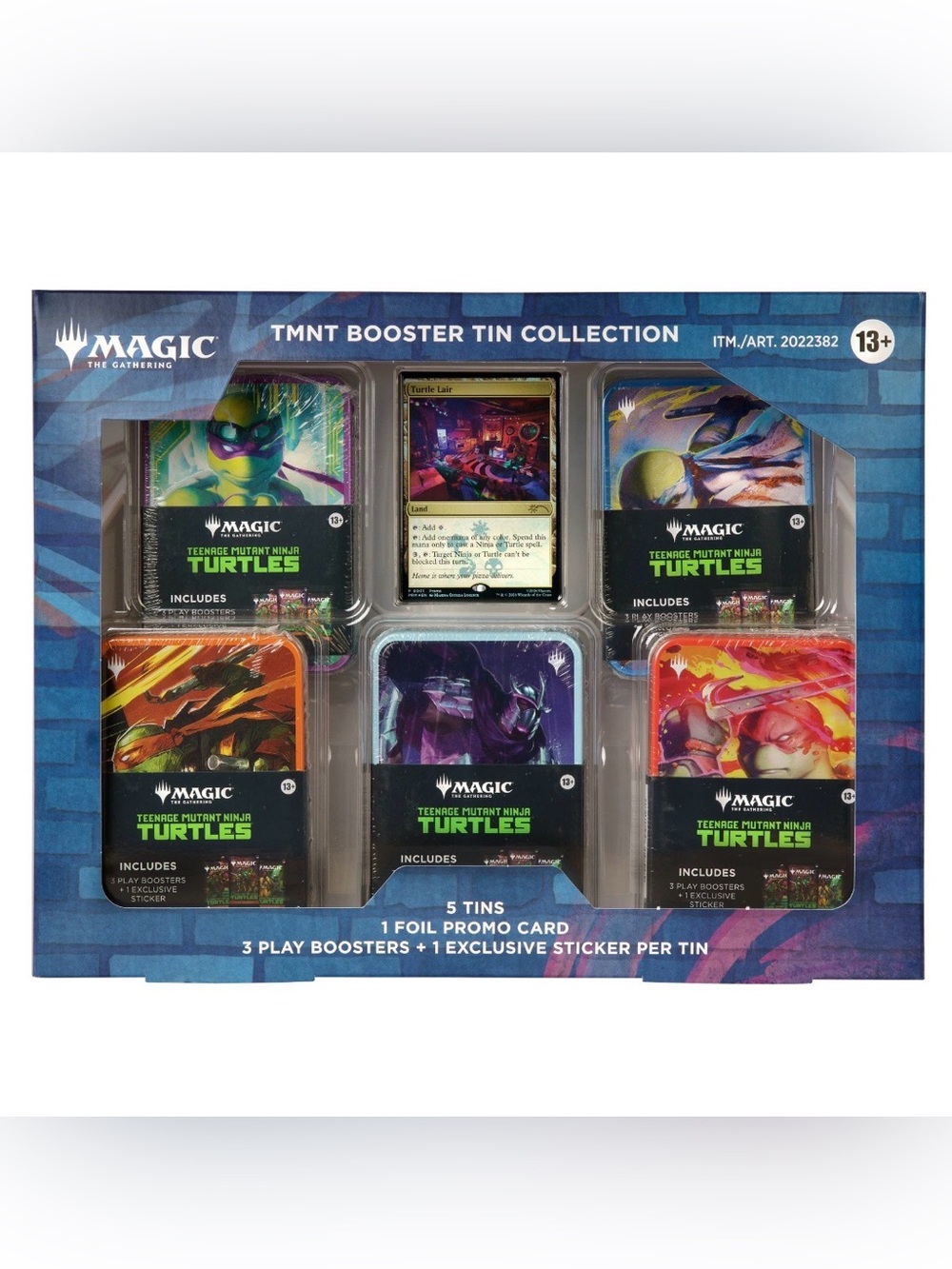 Magic The Gathering - TMNT Booster Tin Collection NIB